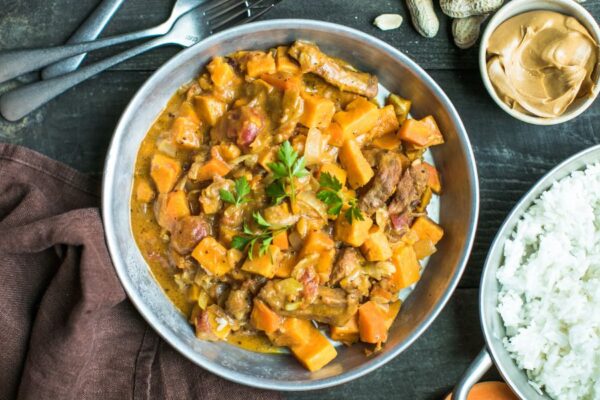 Recette de poulet façon mafé